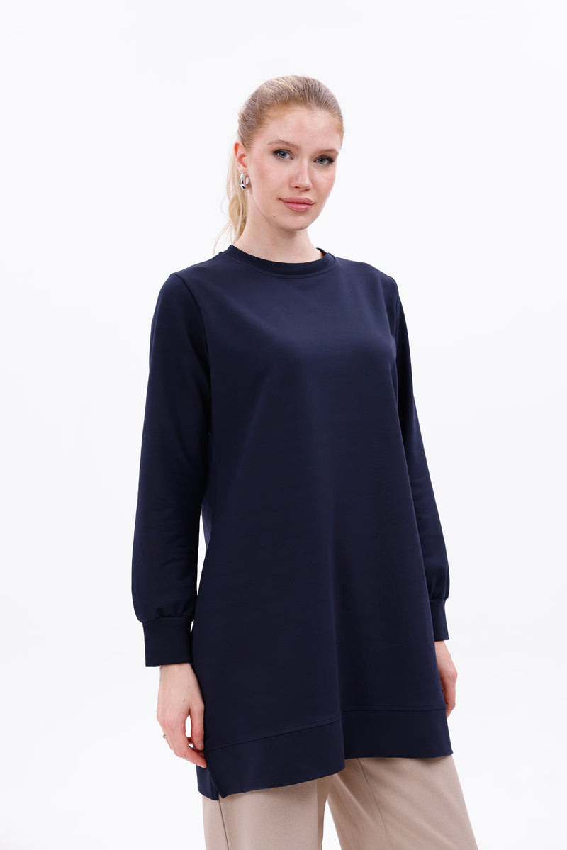 AAM Lucia Short Tunic Navy Blue