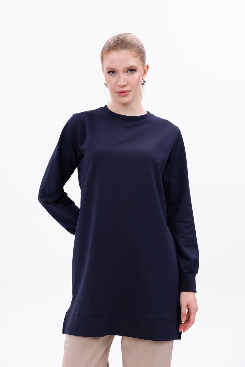 AAM Lucia Short Tunic Navy Blue