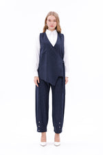 A&W Kate 3 Pc Set Navy Blue