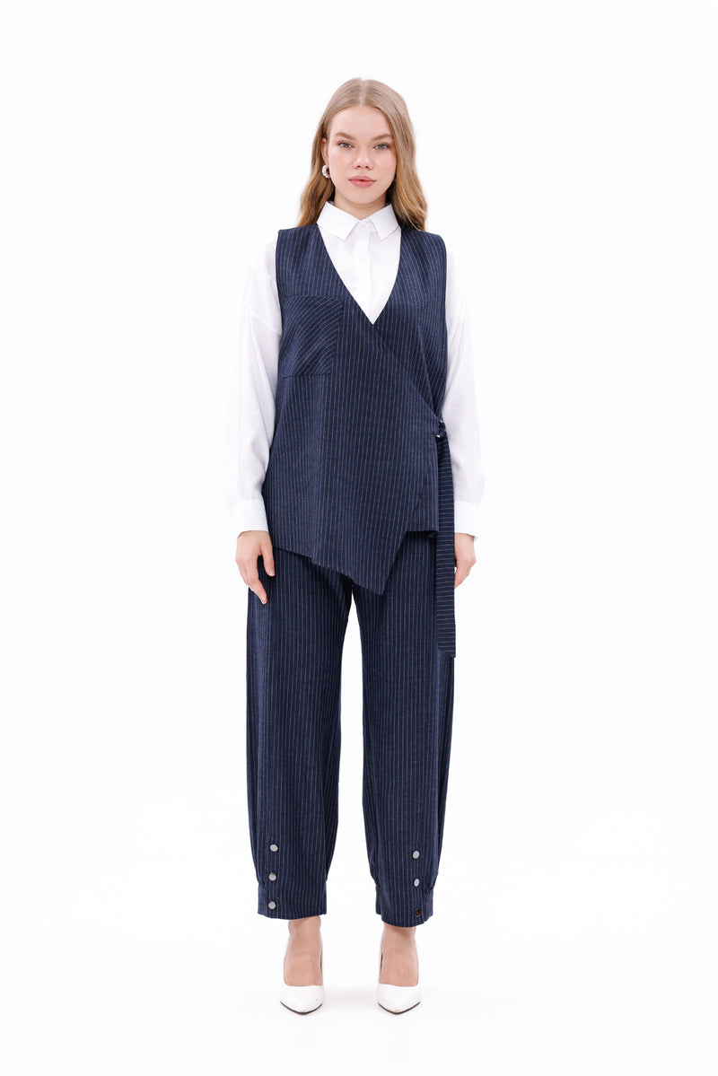 A&W Kate 3 Pc Set Navy Blue