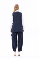 A&W Kate 3 Pc Set Navy Blue