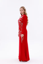 T&Y Katrin Special Occasion Dress Red