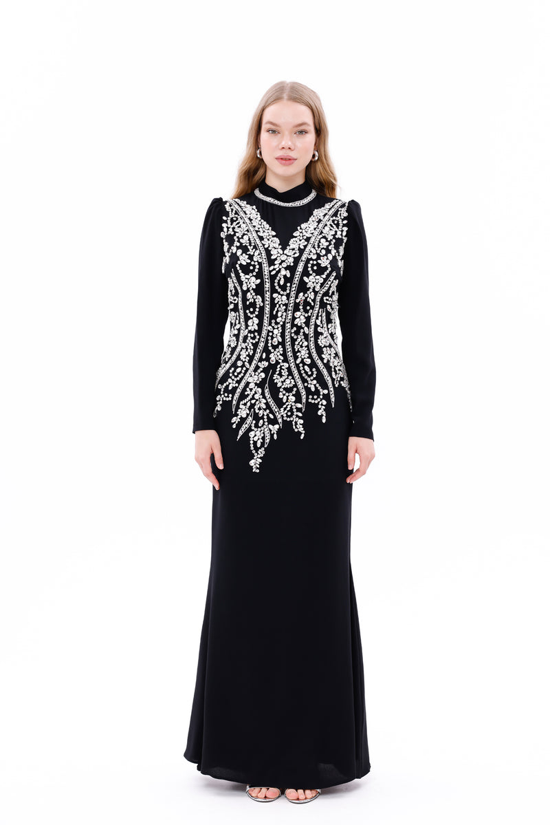 T&Y Rivery Special Occasion Dress Black