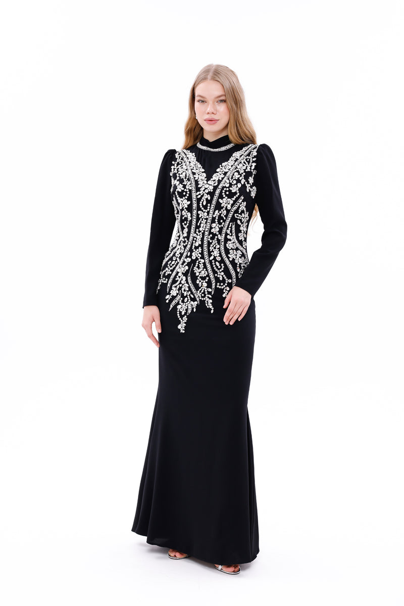 T&Y Rivery Special Occasion Dress Black