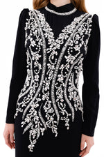 T&Y Rivery Special Occasion Dress Black
