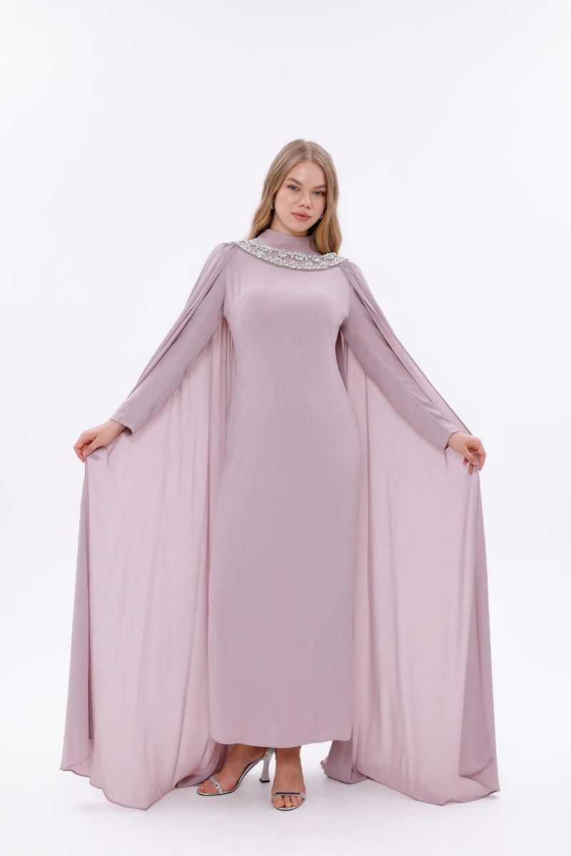 T&Y Roksana Special Occasion Dress Powder