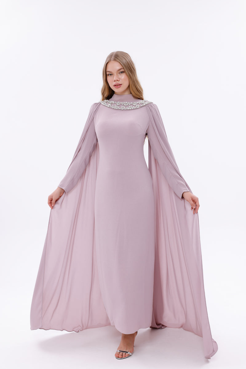 T&Y Roksana Special Occasion Dress Powder