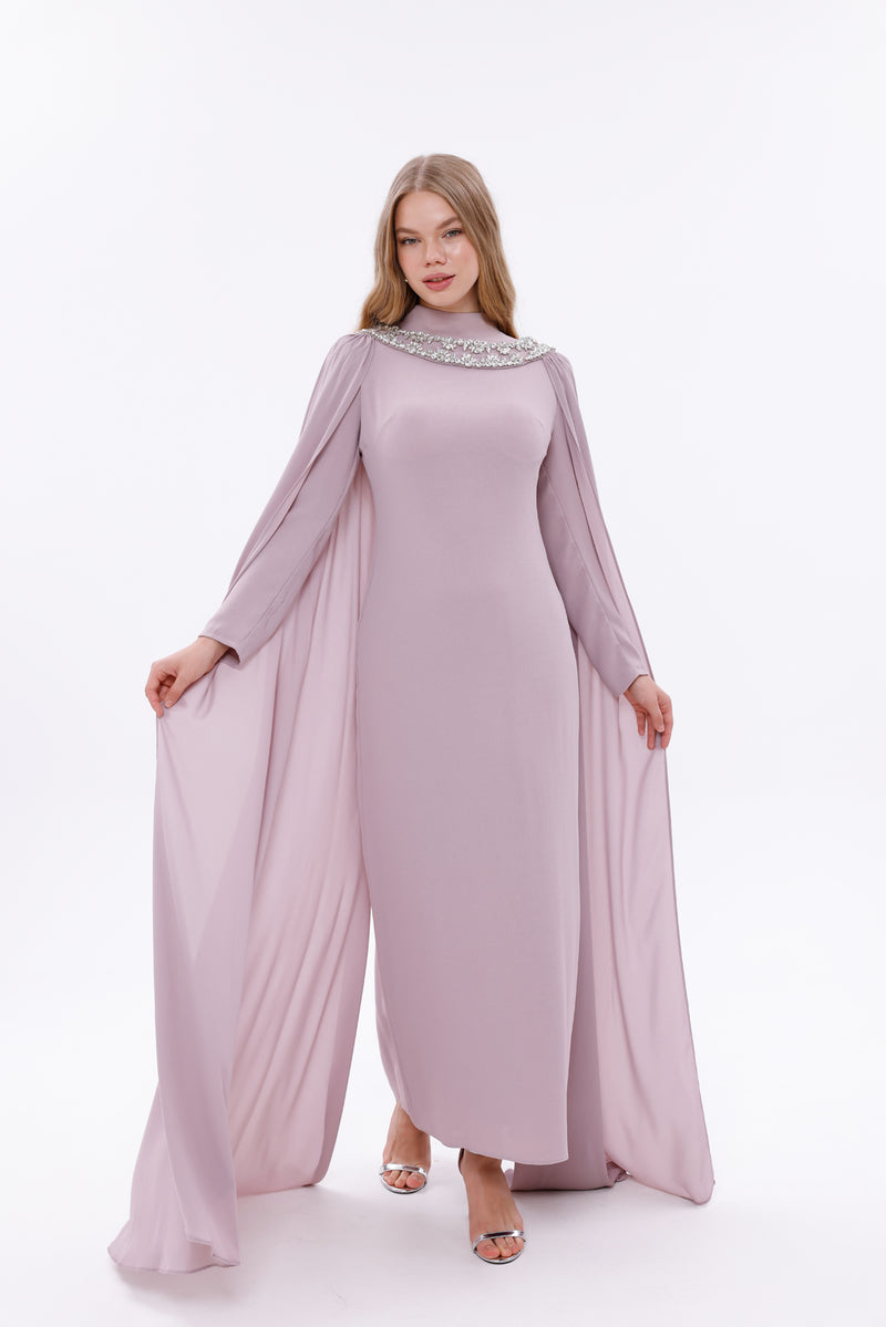 T&Y Roksana Special Occasion Dress Powder