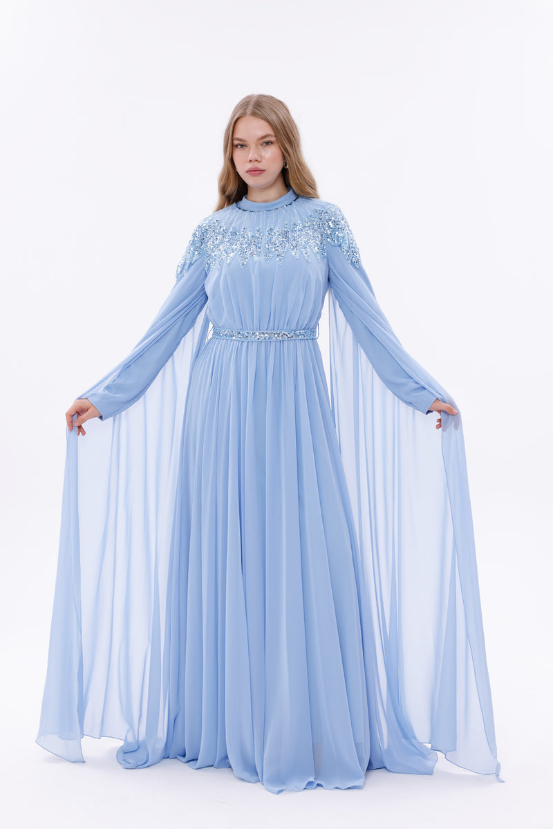 T&Y Rosalyn Special Occasion Dress Blue