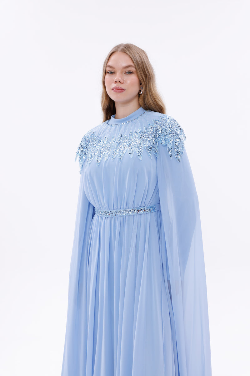 T&Y Rosalyn Special Occasion Dress Blue