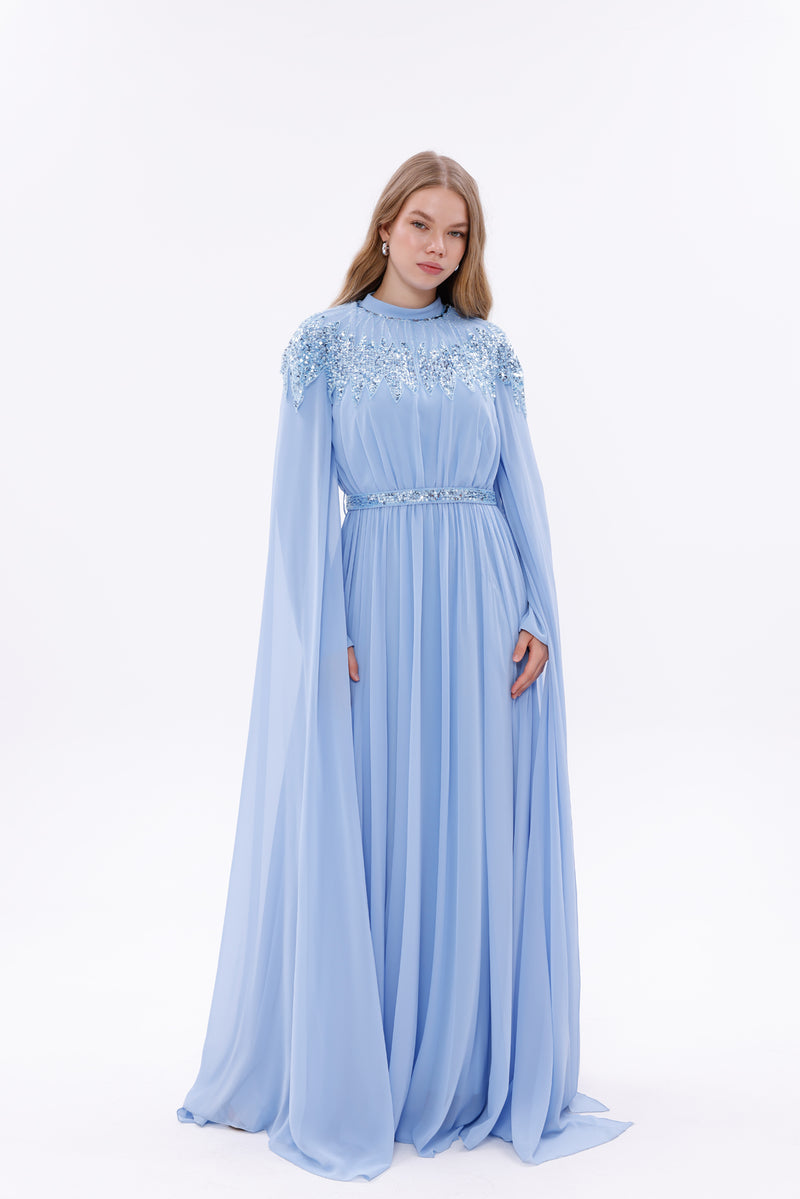 T&Y Rosalyn Special Occasion Dress Blue