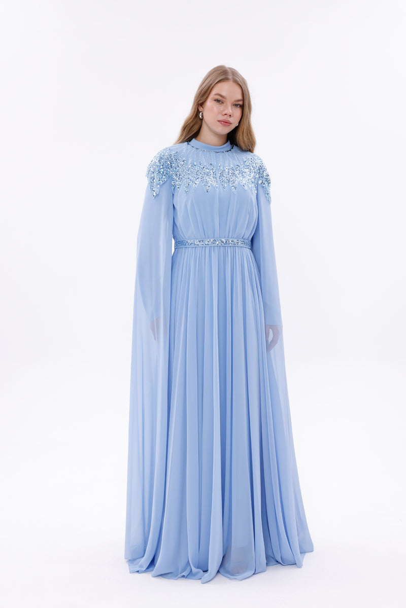 T&Y Rosalyn Special Occasion Dress Blue