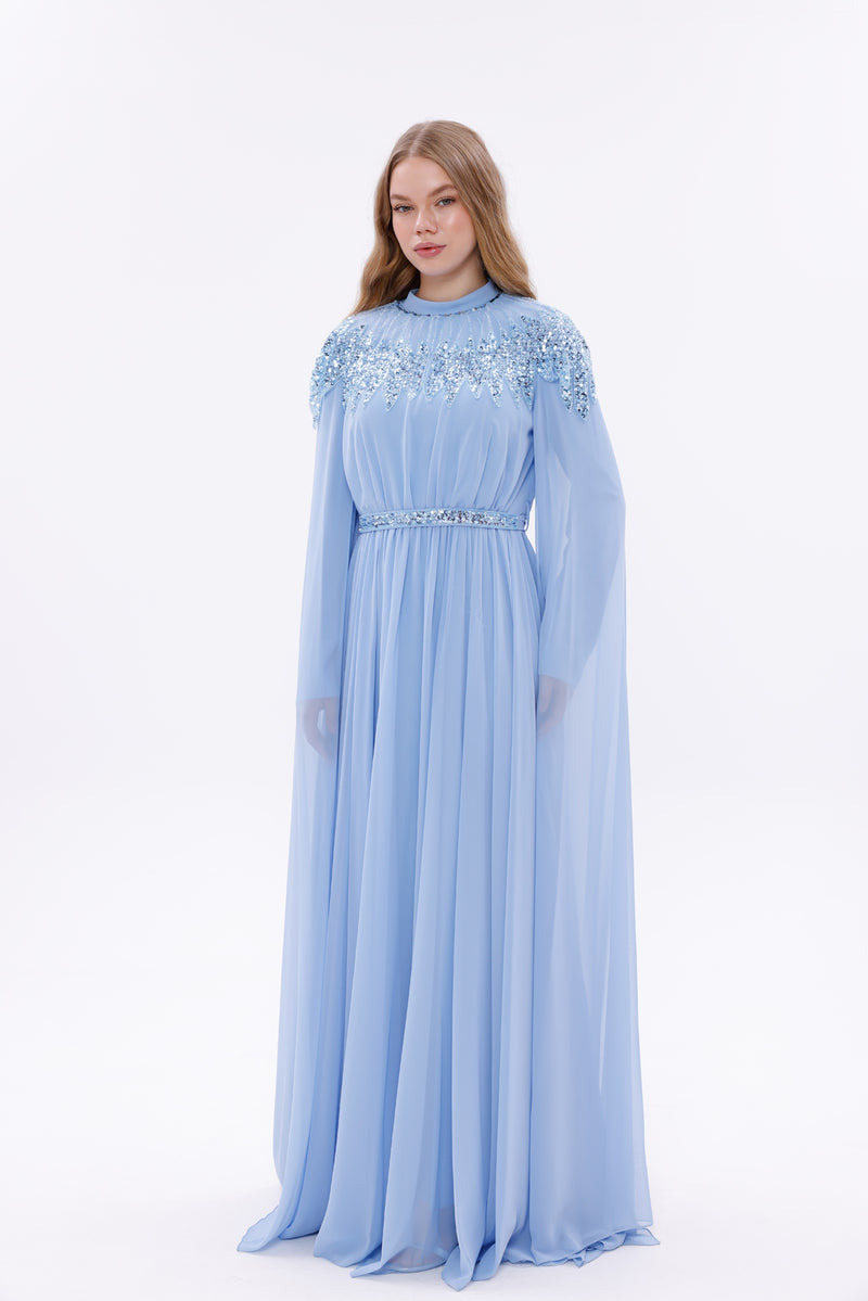 T&Y Rosalyn Special Occasion Dress Blue