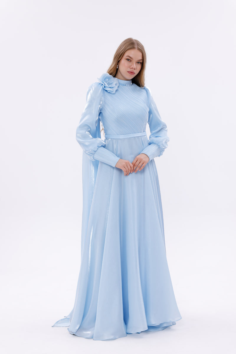 T&Y Helen Special Occasion Dress Blue