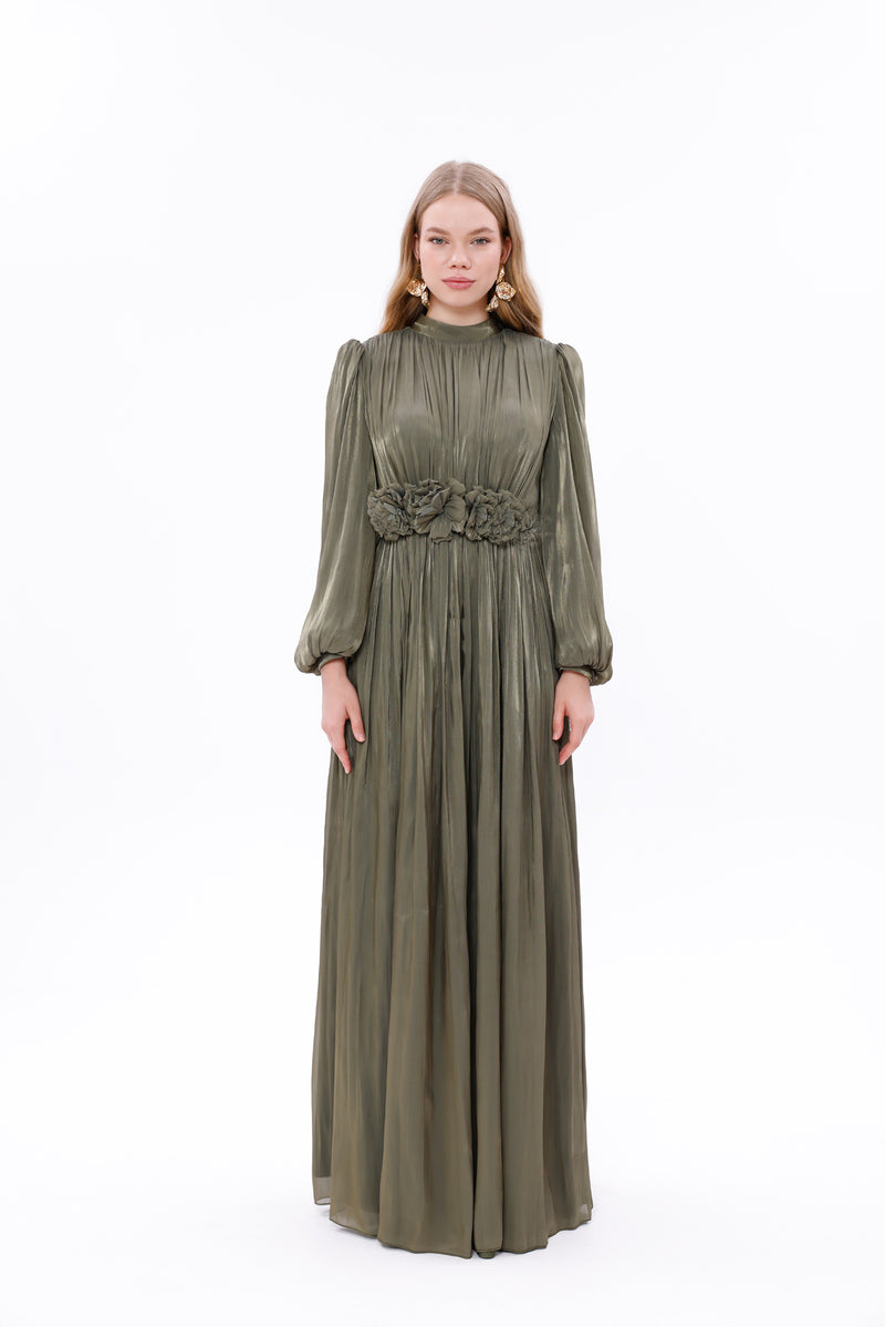 T&Y Suzi Special Occasion Dress Green