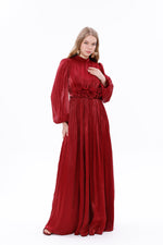 T&Y Suzi Special Occasion Dress Burgundy