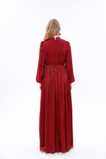 T&Y Suzi Special Occasion Dress Burgundy
