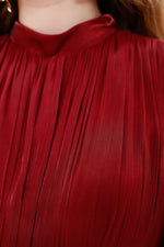 T&Y Suzi Special Occasion Dress Burgundy