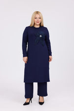 SDR Nergiz Plus Set Navy Blue
