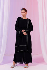 TN Melisa Chiffon Set Black