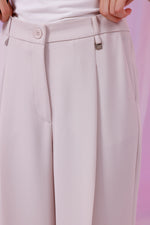 SZ Yandex Pleted Wide Pants Stone