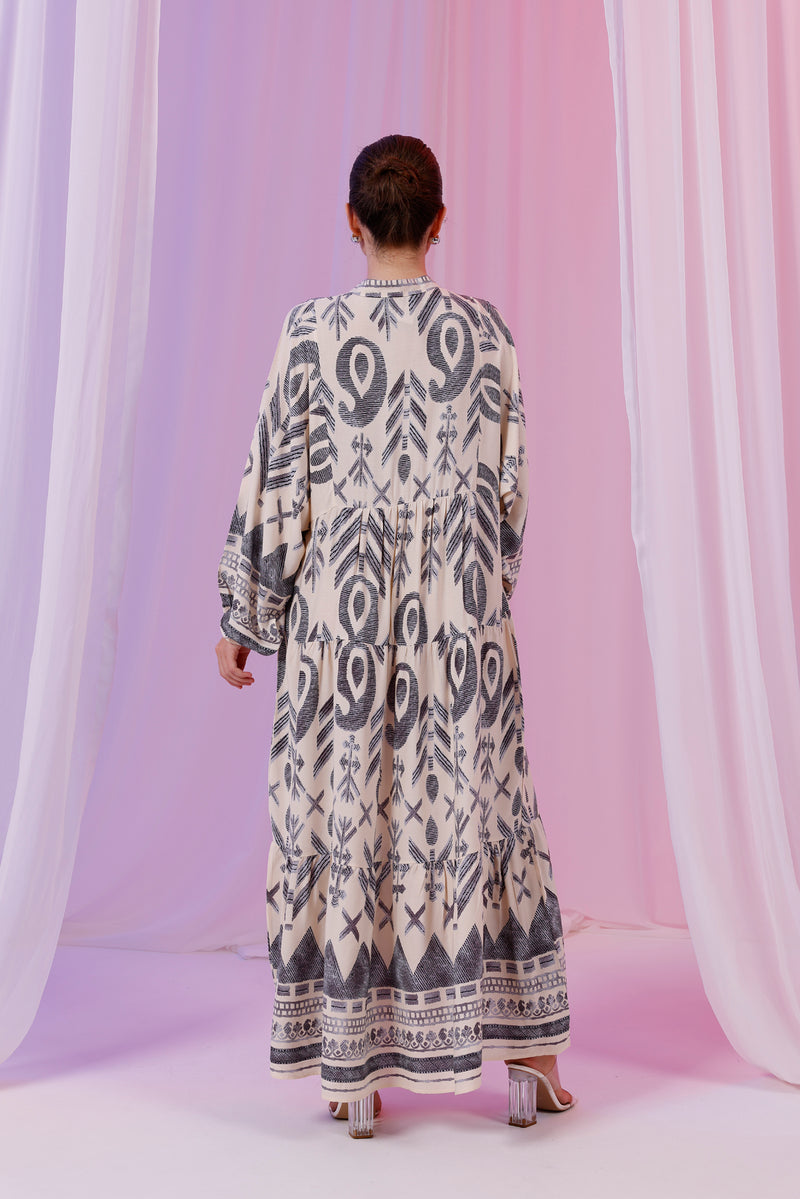 PL History Dress Ecru