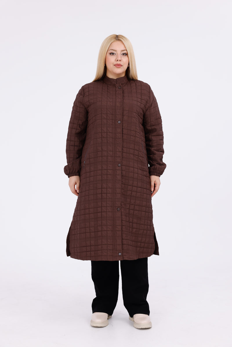 MHN Melina Coat Brown