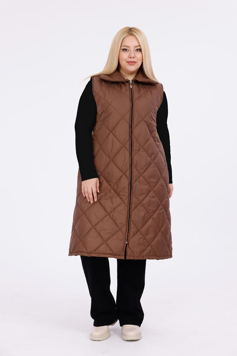 MHN Hannelin Vest Brown