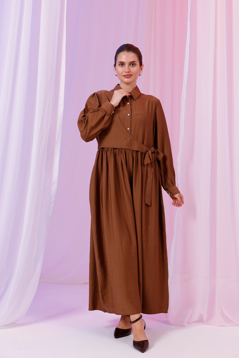 PL Senia Dress Brown