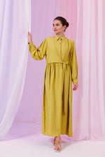 PL Senia Dress Oil Green