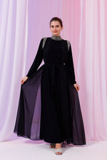 O&F Canpare Dress Black