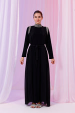 O&F Canpare Dress Black