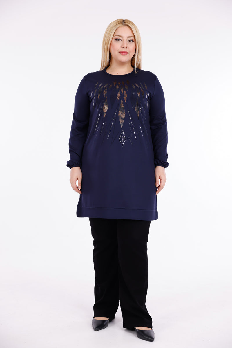 ADN Melin Tunic Navy Blue
