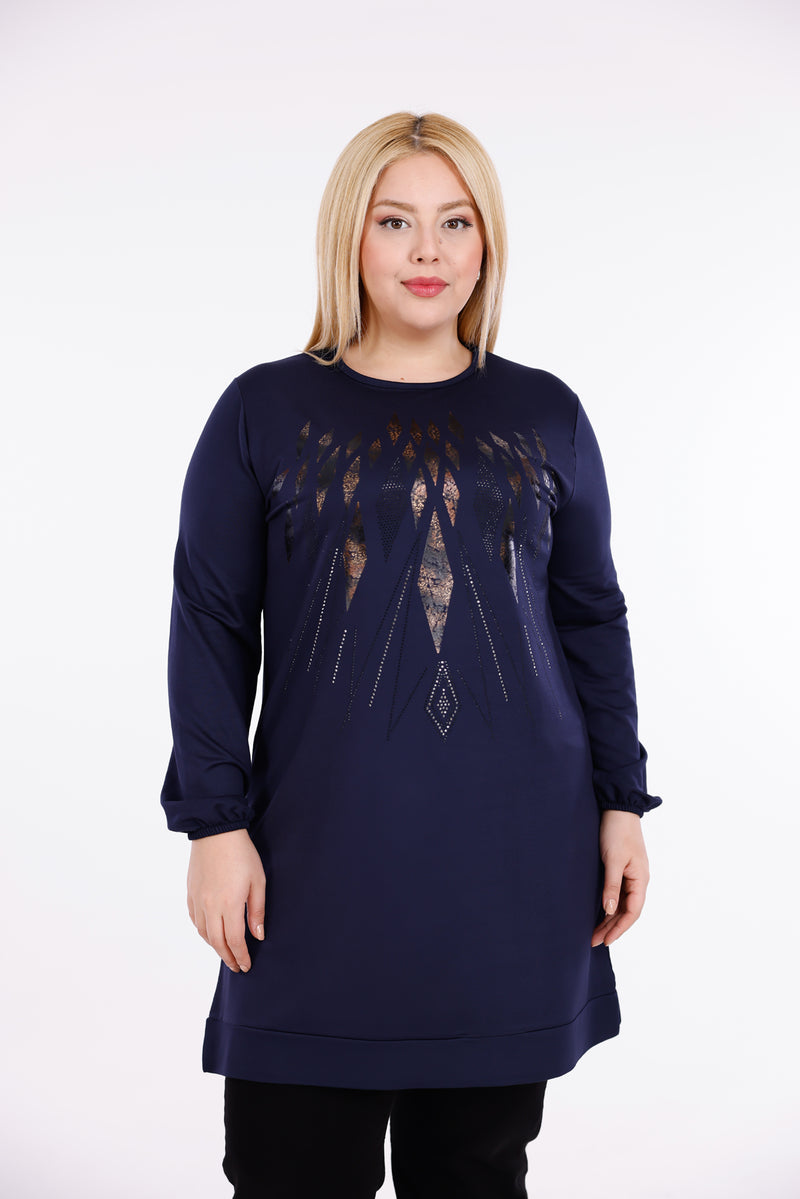 ADN Melin Tunic Navy Blue