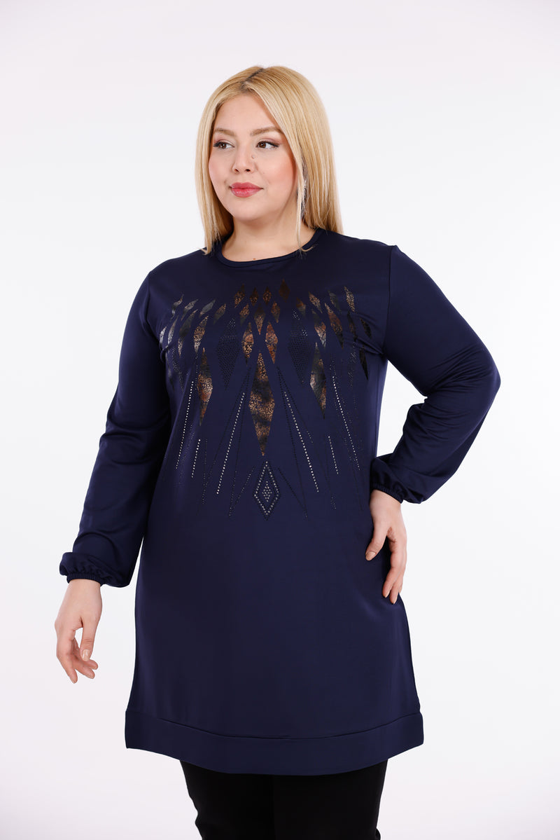 ADN Melin Tunic Navy Blue