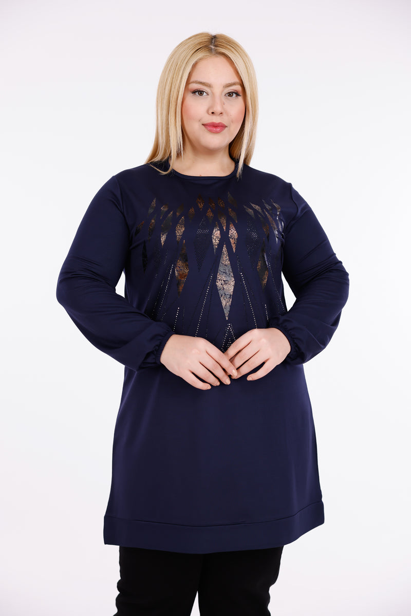 ADN Melin Tunic Navy Blue