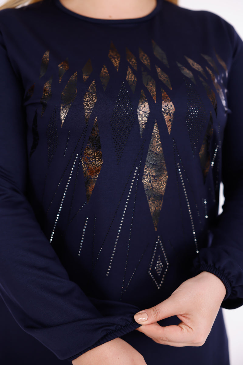ADN Melin Tunic Navy Blue