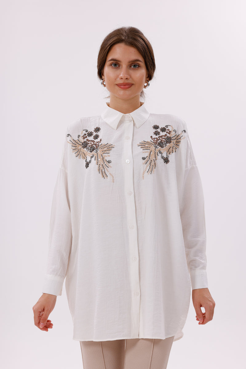 PL Nesley Shirt White