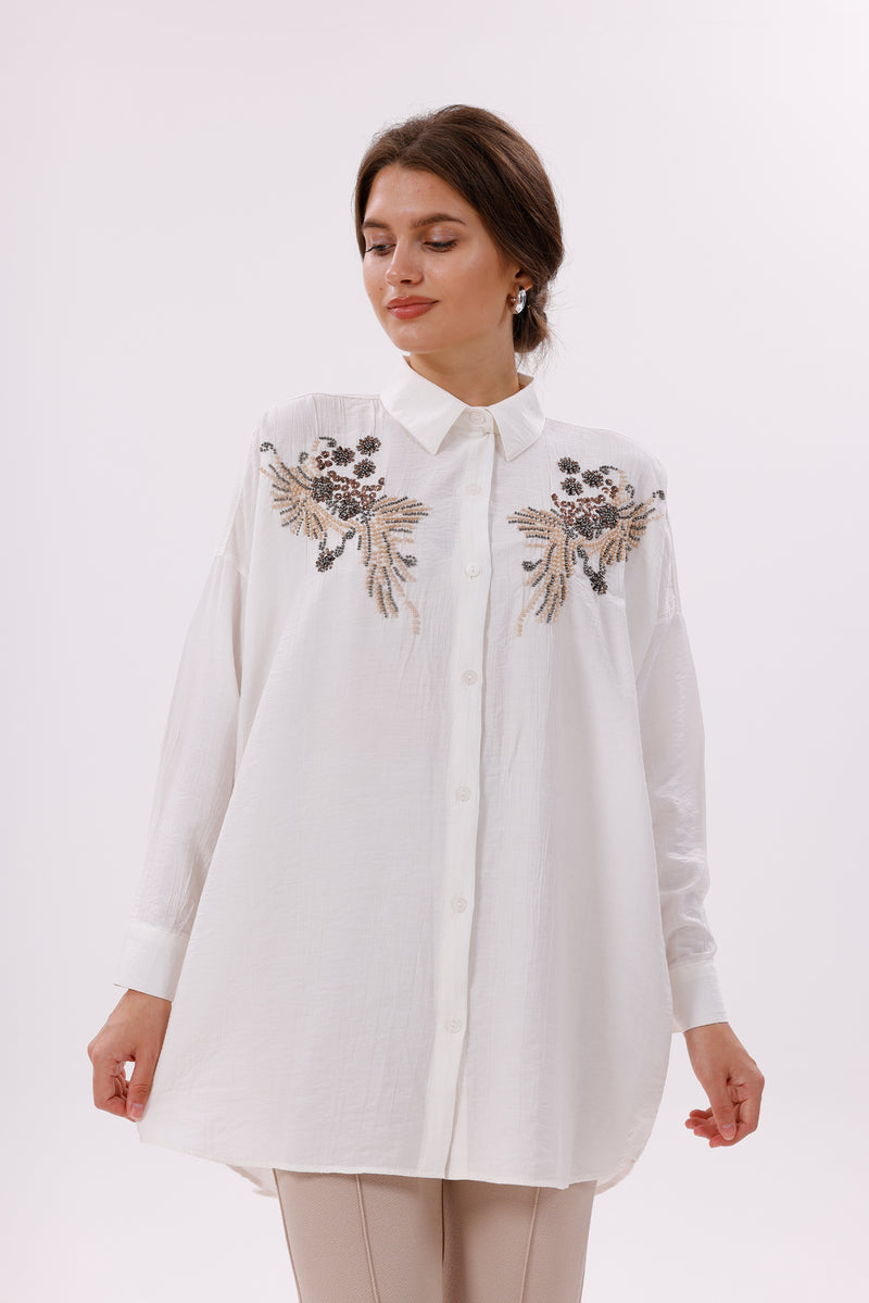 PL Nesley Shirt White