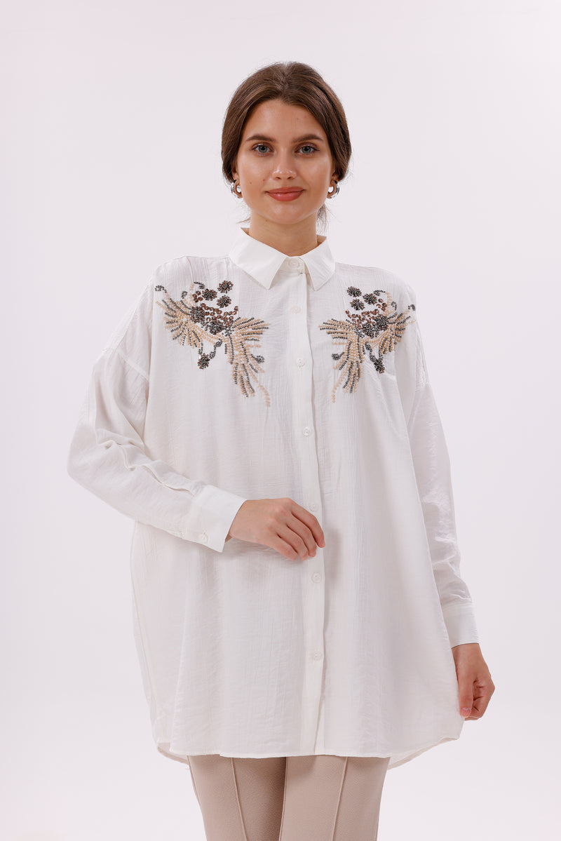 PL Nesley Shirt White