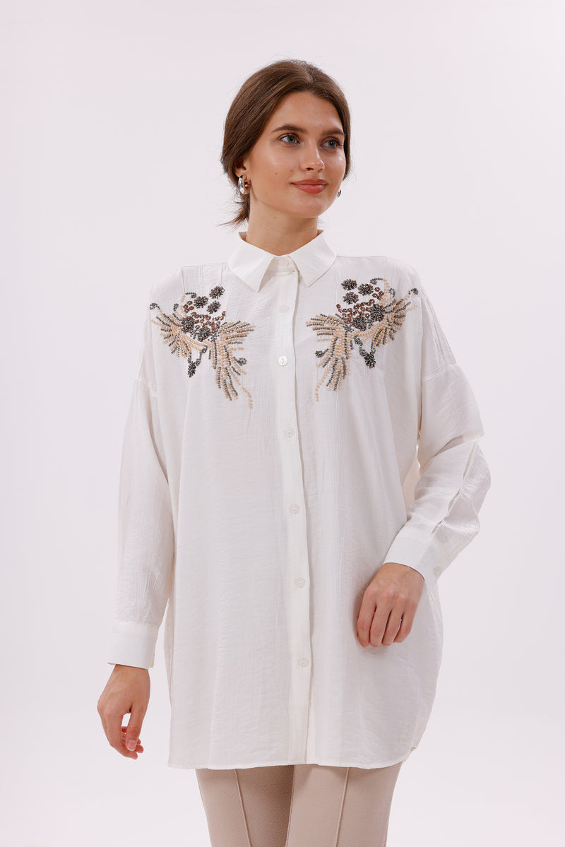 PL Nesley Shirt White