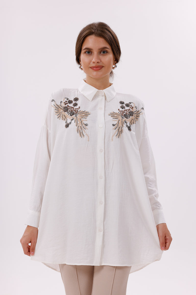 PL Nesley Shirt White