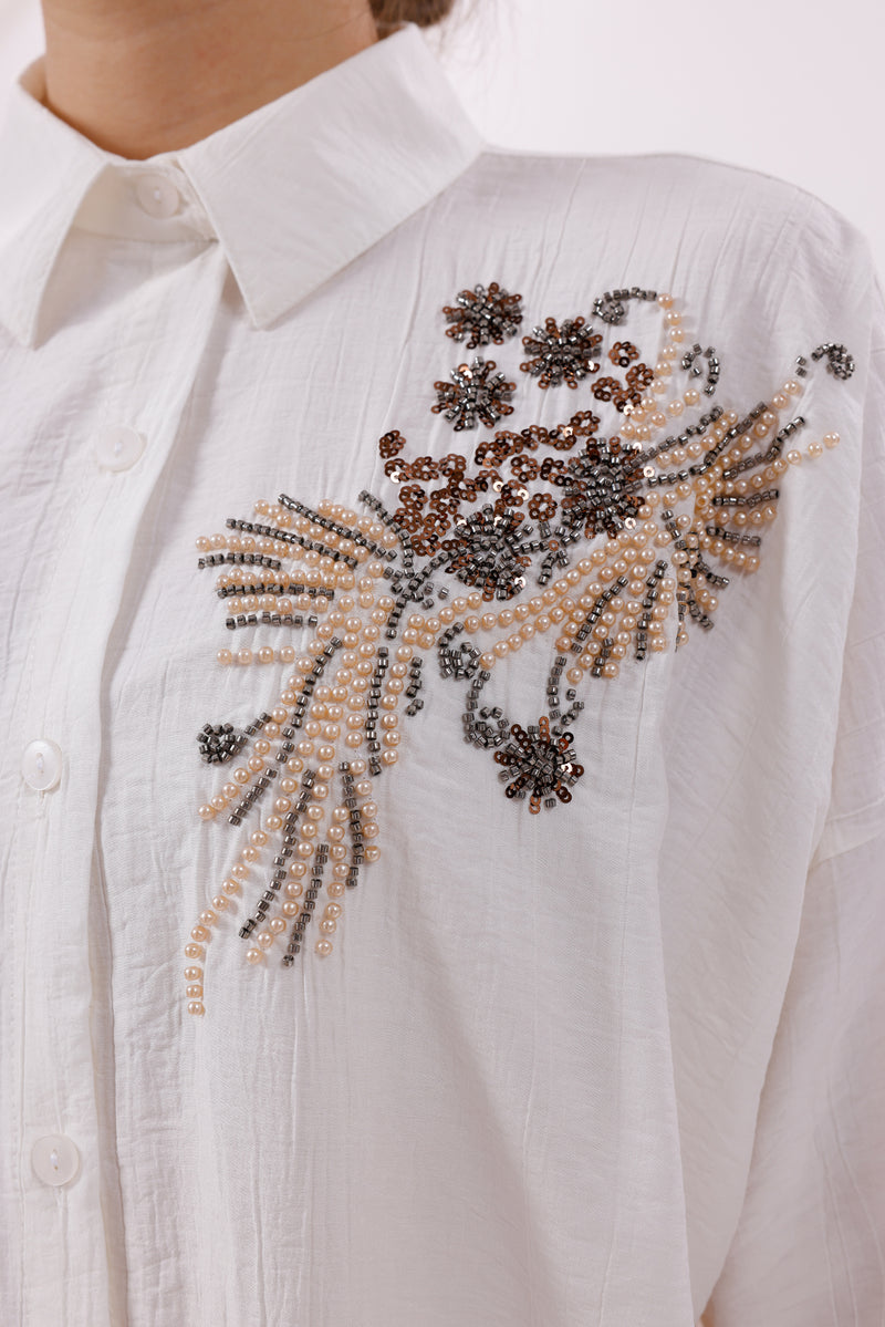 PL Nesley Shirt White