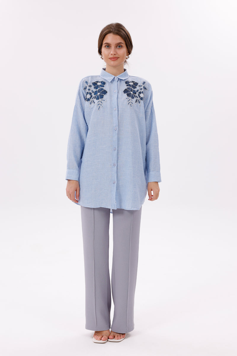 PL Yesim Shirt Blue