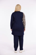 ADN Tiger Cotton Set Navy Blue