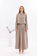 FTZ Kathy Skirt Set Mink