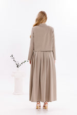 FTZ Kathy Skirt Set Mink