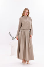 FTZ Kathy Skirt Set Mink
