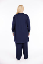 ADN Stena Cotton Set Navy Blue