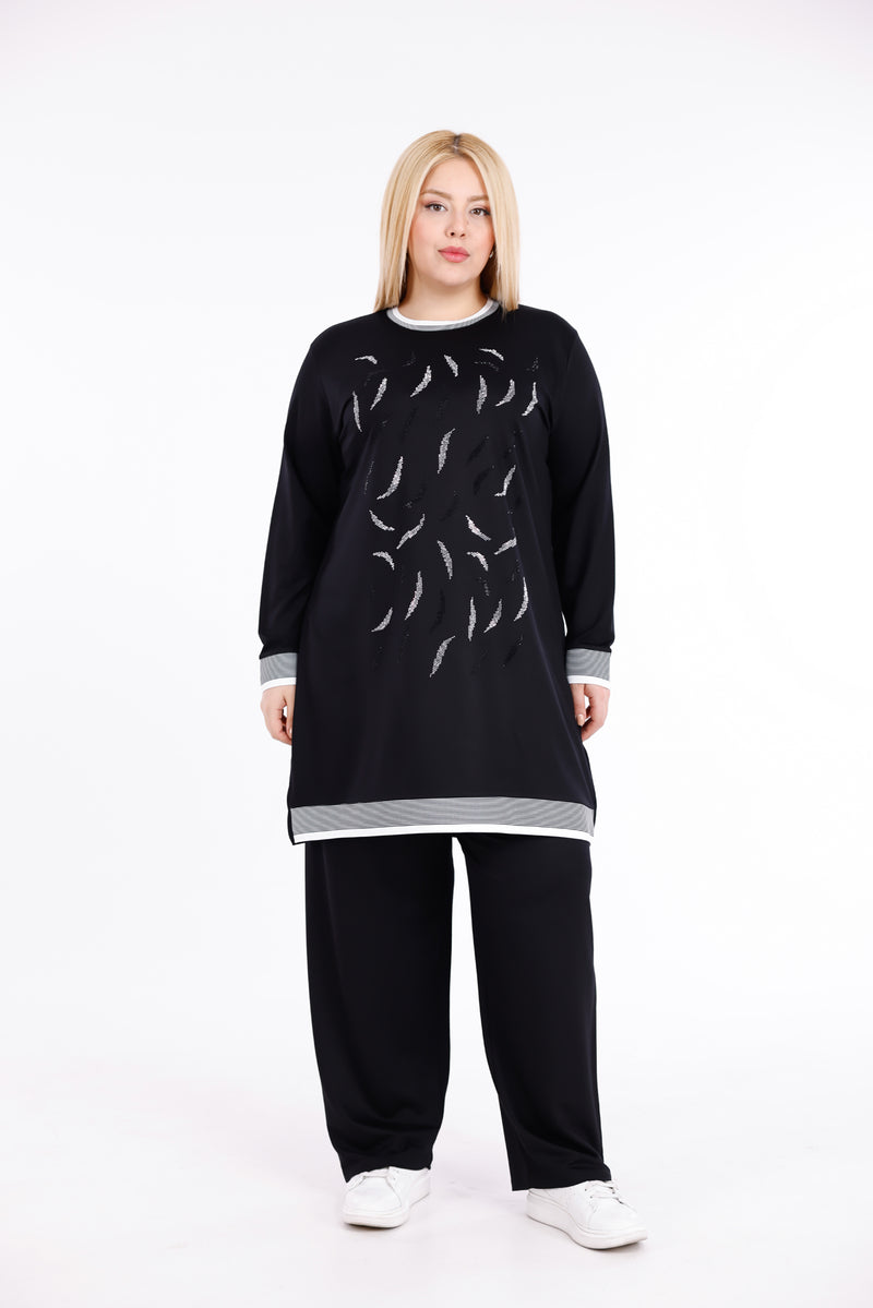 ADN Manima Cotton Set Black